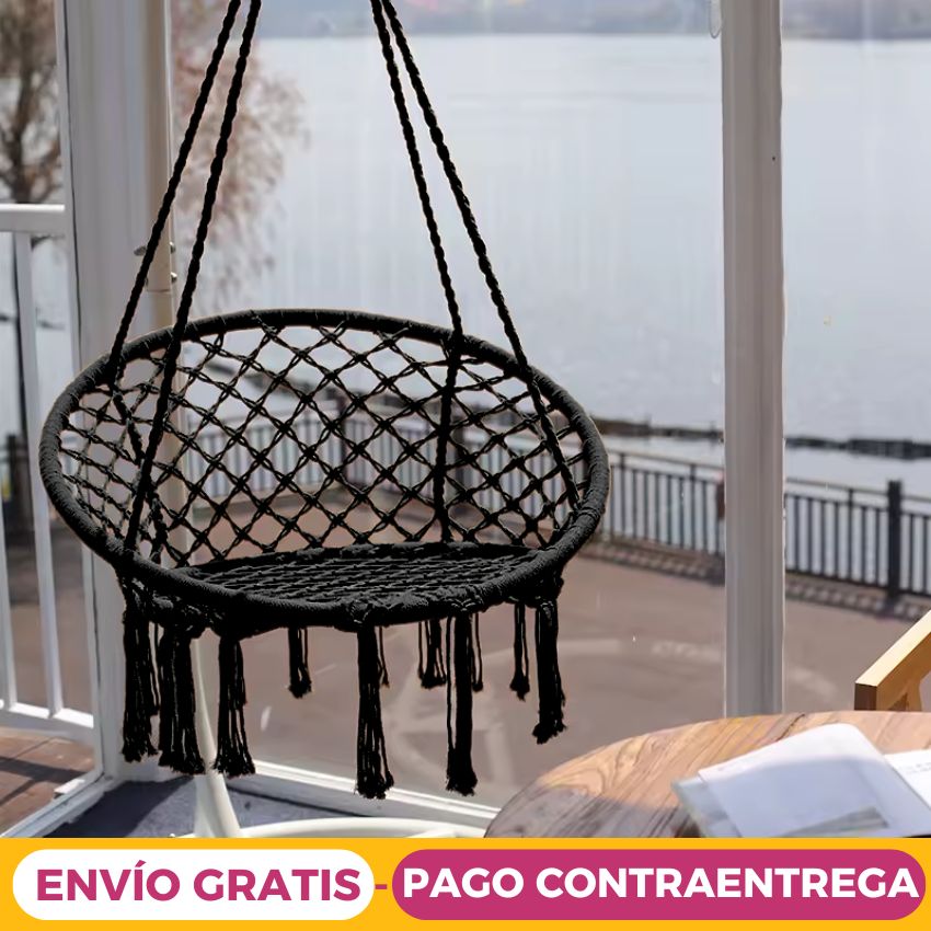 Silla Hamaca Colgante Tipo Columpio