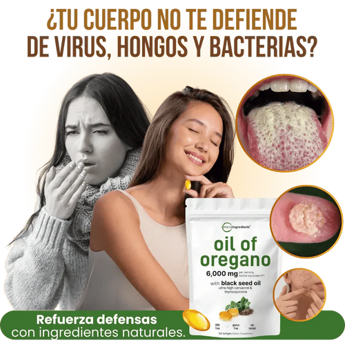 Aceite de Oregano | Elimina Hongos, Virus e Infecciones