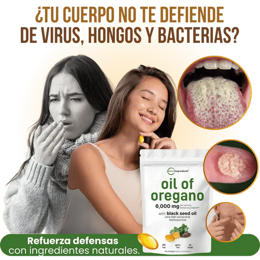 Aceite de Oregano | Elimina Hongos, Virus e Infecciones
