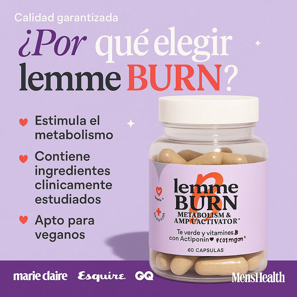 LEMME BURN® by Kourtney Kardashian | Formula avanzada para quema de grasa abdominal